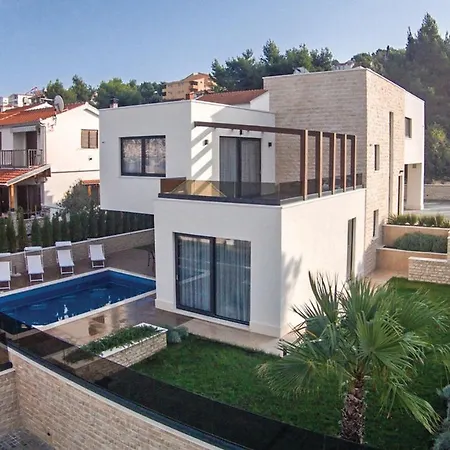 Luxury Beachfront 2 With Private Pool, Jacuzzi And Gym At The On Ciovo - Okrug Gornji ヴィラ